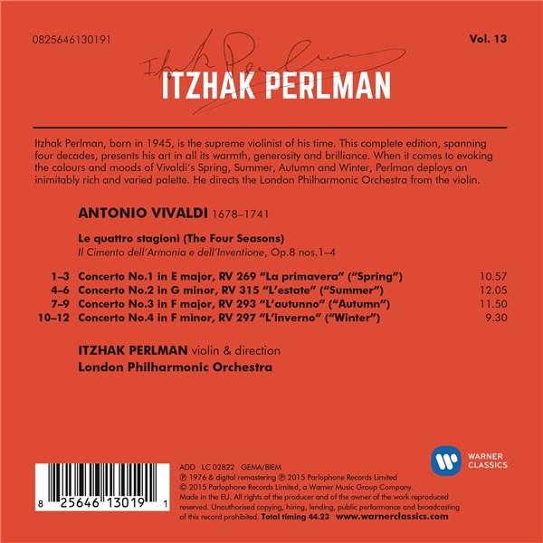 Vivaldi: The Four Seasons | Antonio Vivaldi, Itzhak Perlman - 1 | YEO