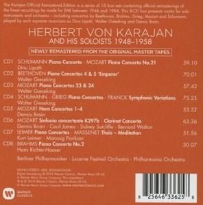 Concerto Recordings 1948-1958 (Karajan Official Remastered Edition) | Herbert von Karajan