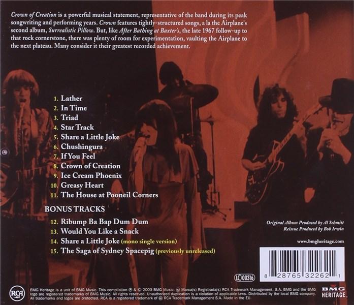 Crown Of Creation | Jefferson Airplane