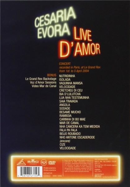 Live d\'amor au Grand Rex | Cesaria Evora