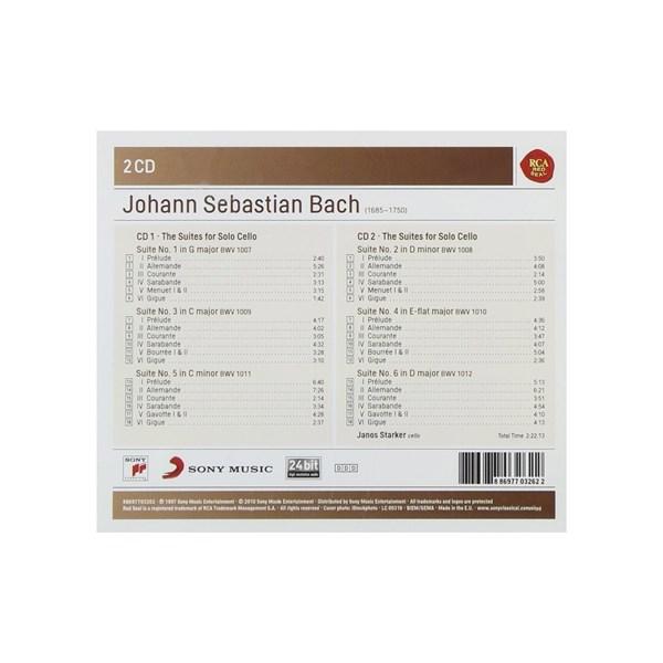 6 Cello Suites Bwv 1007-1012 | Johann Sebastian Bach, Janos Starker - 1 | YEO