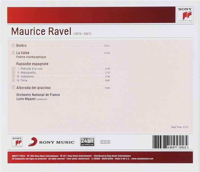 Maurice Ravel: Bolero; Alborado; La Valse; Rhapsodie Espagnole | Maurice Ravel, Pierre Boulez, Lorin Maazel, L\'Orchestre National de France