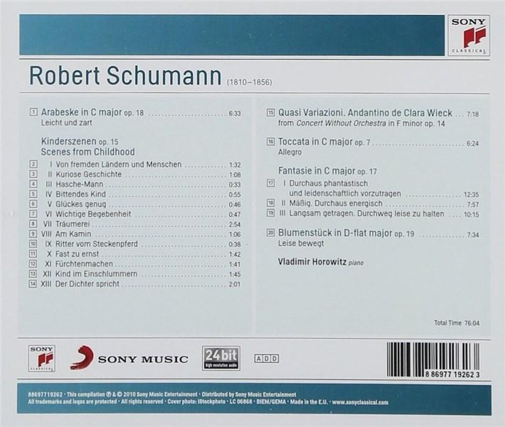 Schumann: Arabeske, Op. 18; Kinderszenen, Op. 15; Toccata, Op. 7; Fantasie, Op. 17; Blumenstück, Op. 19 | Robert Schumann, Vladimir Horowitz