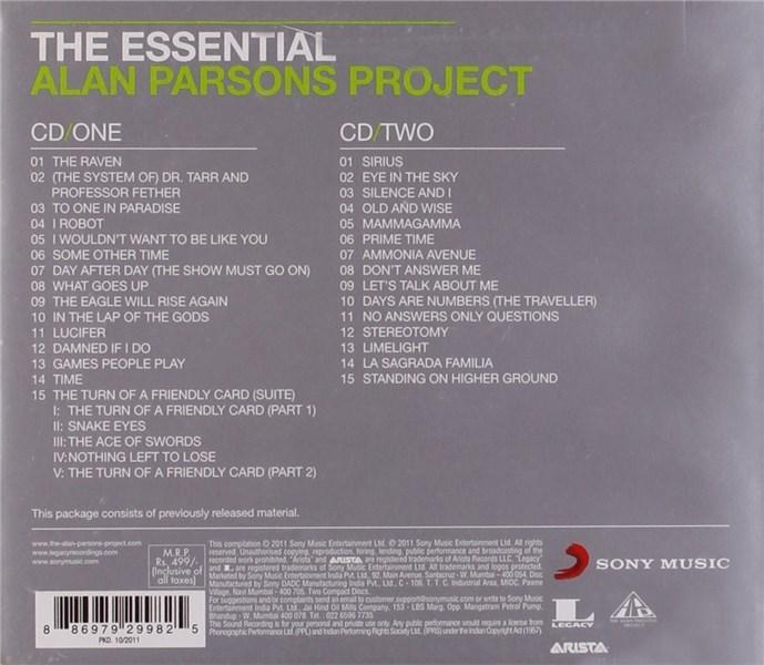 The Essential Alan Parsons Project | The Alan Parsons Project - 1 | YEO