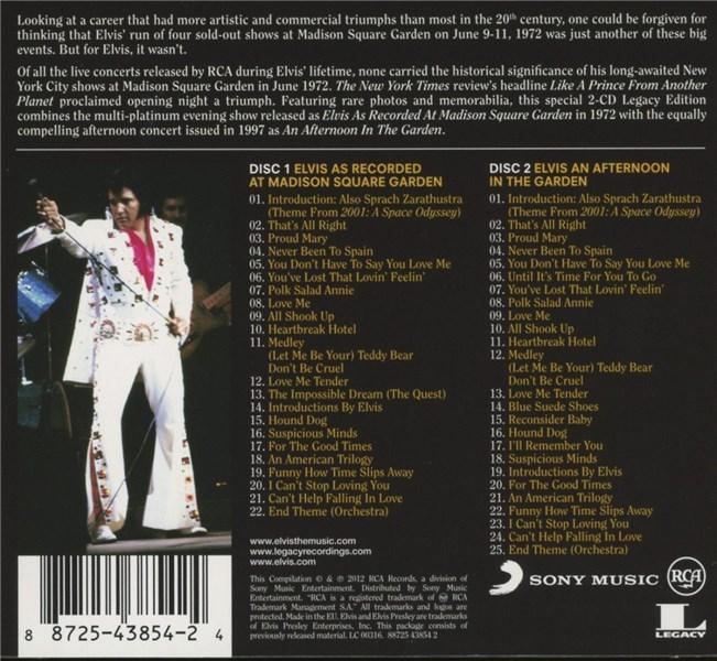 Elvis: As Recorded At Madison Square Garden | Elvis Presley