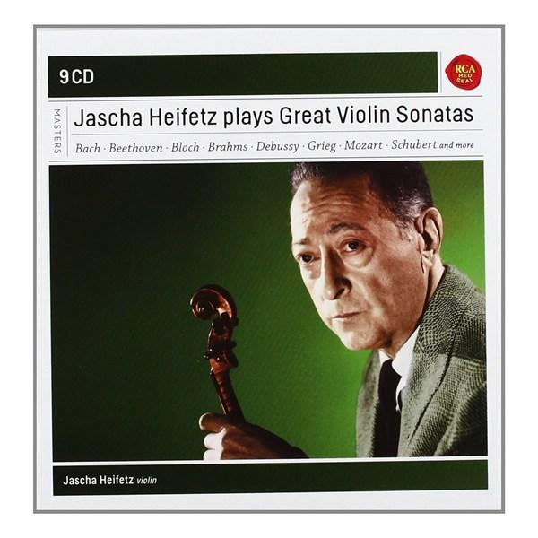 Jascha Heifetz plays Sonatas for Violin Box set | Jascha Heifetz