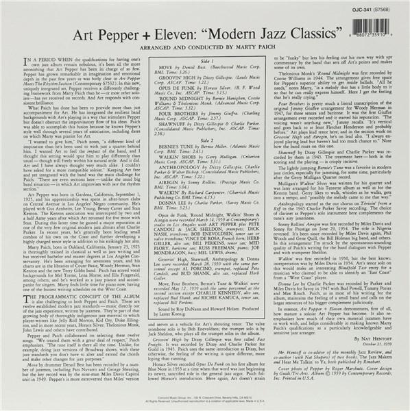 Art Pepper + Eleven Vinyl | Art Pepper