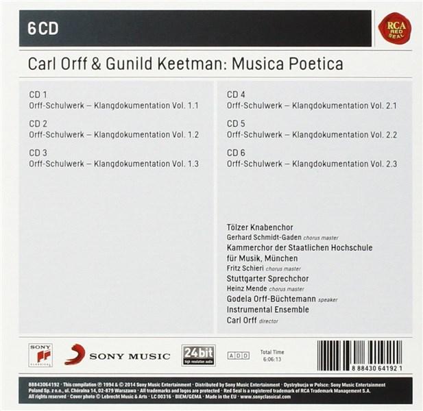 Carl Orff & Gunhild Keetman: Musica Poetica | Tolzer Knabenchor