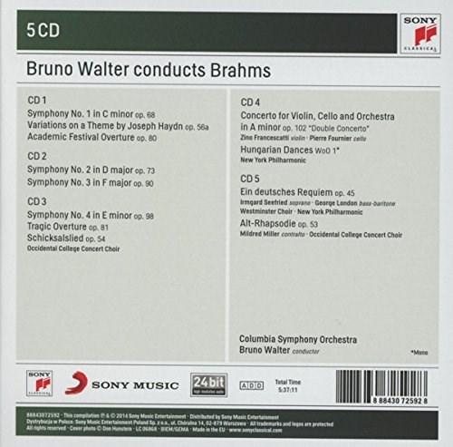 Bruno Walter Conducts Brahms | Bruno Walter - 1 | YEO