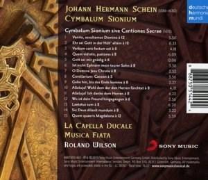 Johann Hermann Schein - Cymbalum Sionium | Musica Fiata - 1 | YEO