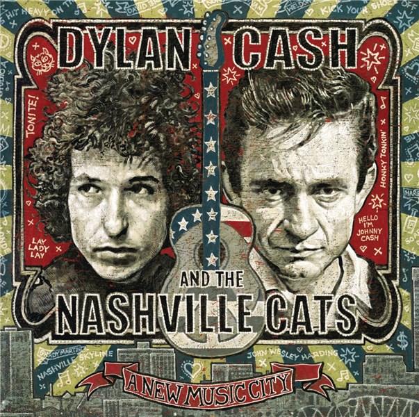 Dylan, Cash, and The Nashville Cats: A New Music City | Johnny Cash, Bob Dylan and poza noua
