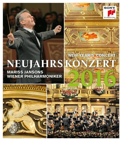 New Year's Concert: 2016 - Vienna Philharmonic - Blu ray | Wiener Philharmoniker, Mariss Jansons