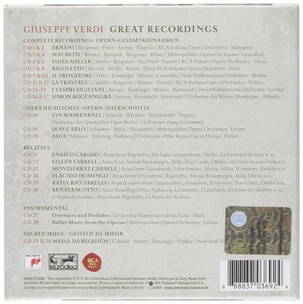 Giuseppe Verdi - Great Recordings | Various Artists - 1 | YEO