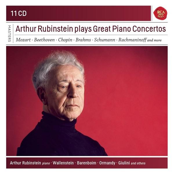 Arthur Rubinstein Plays Great Piano Concertos | Ludwig Van Beethoven, Wolfgang Amadeus Mozart, Tschaikowsky, Robert Schumann, Chopin, Artur Rubinstein