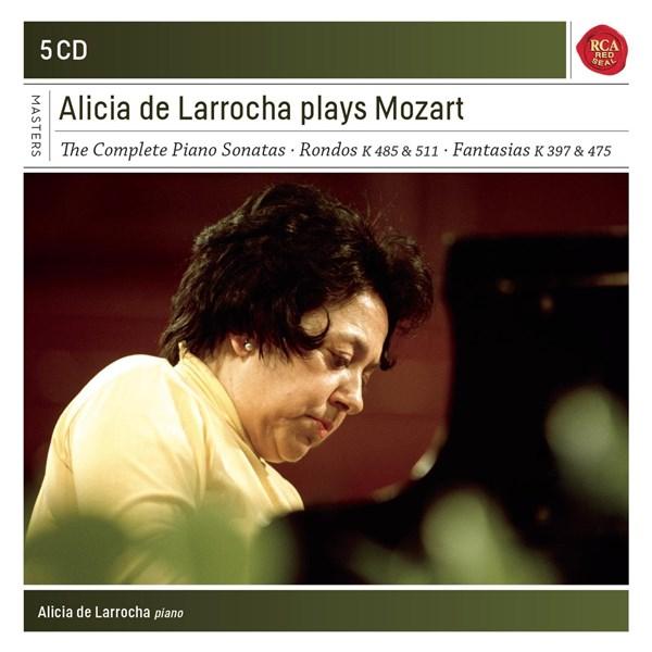 Alicia de Larrocha Plays Mozart Piano Sonatas, Fantasias and Rondos Box Set | Wolfgang Amadeus Mozart, Alicia DeLarrocha