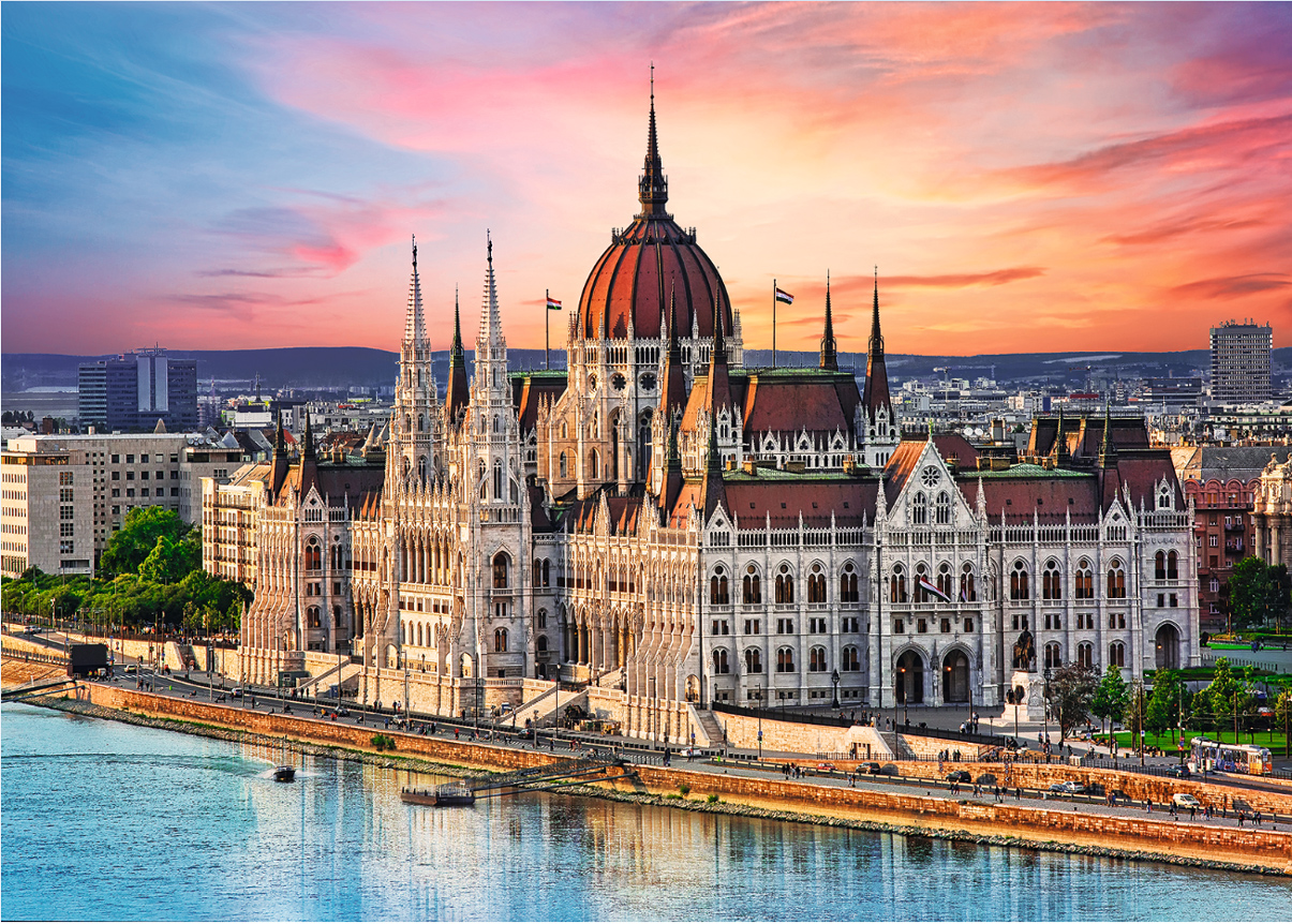 Puzzle 500 piese - Orasul Budapesta | Trefl