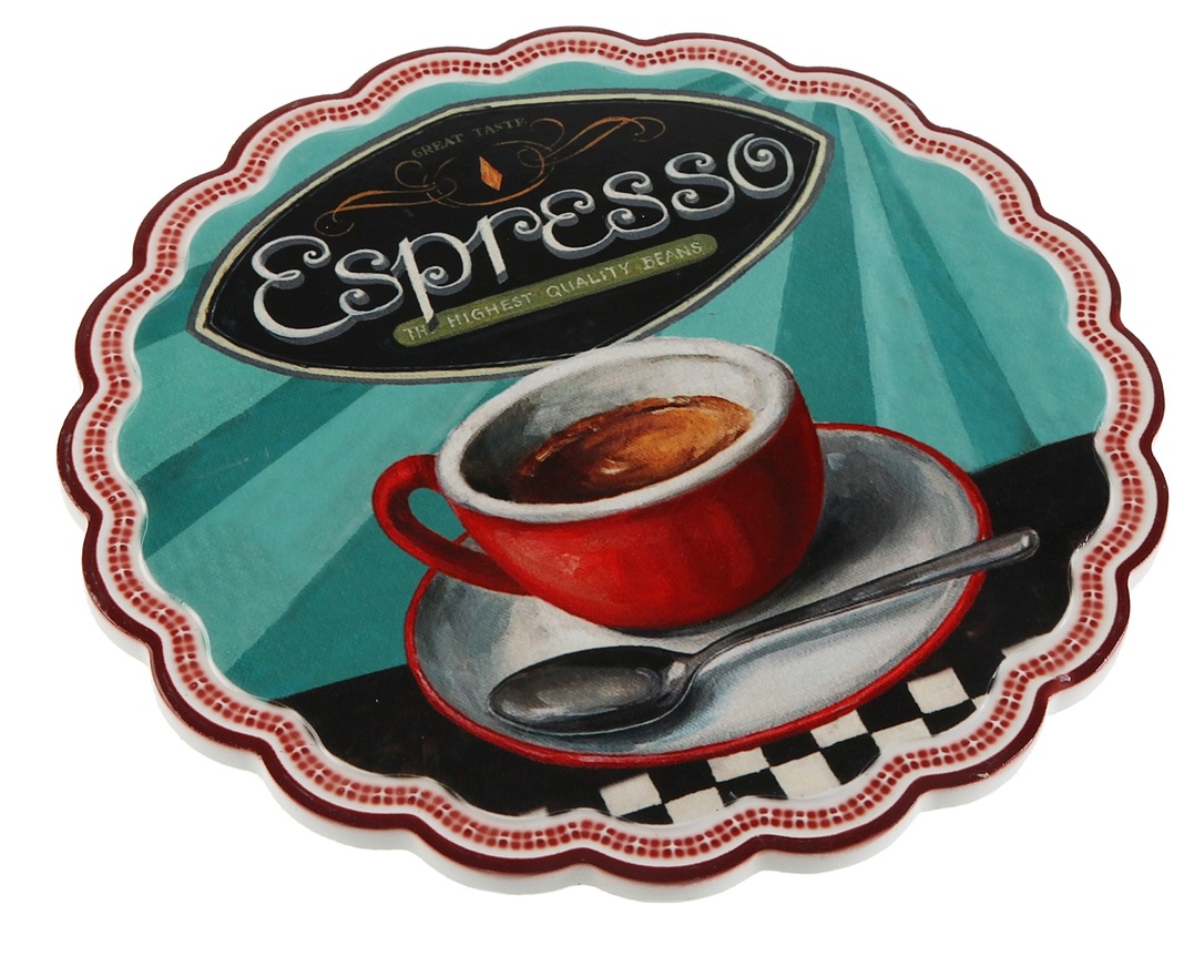  Suport din ceramica pentru vesela - Espresso | Versa 