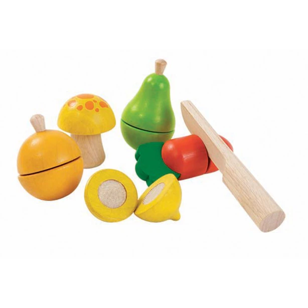 Set joaca - Fruit & Vegetable Play Set | Plan Toys