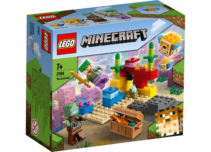 LEGO Minecraft - The Coral Reef (21164) | LEGO