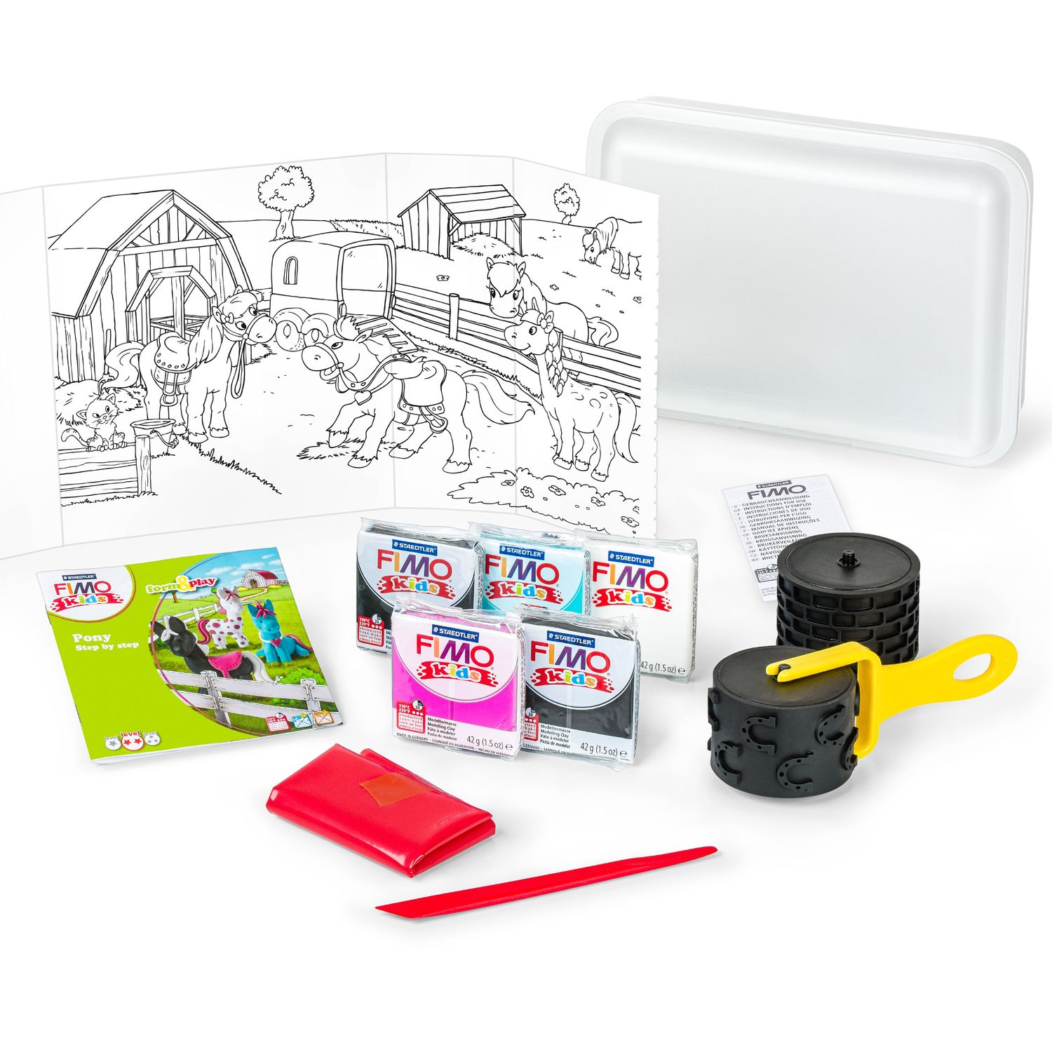 Set modelaj - Fimo Kids Tool Box Pony | Staedtler