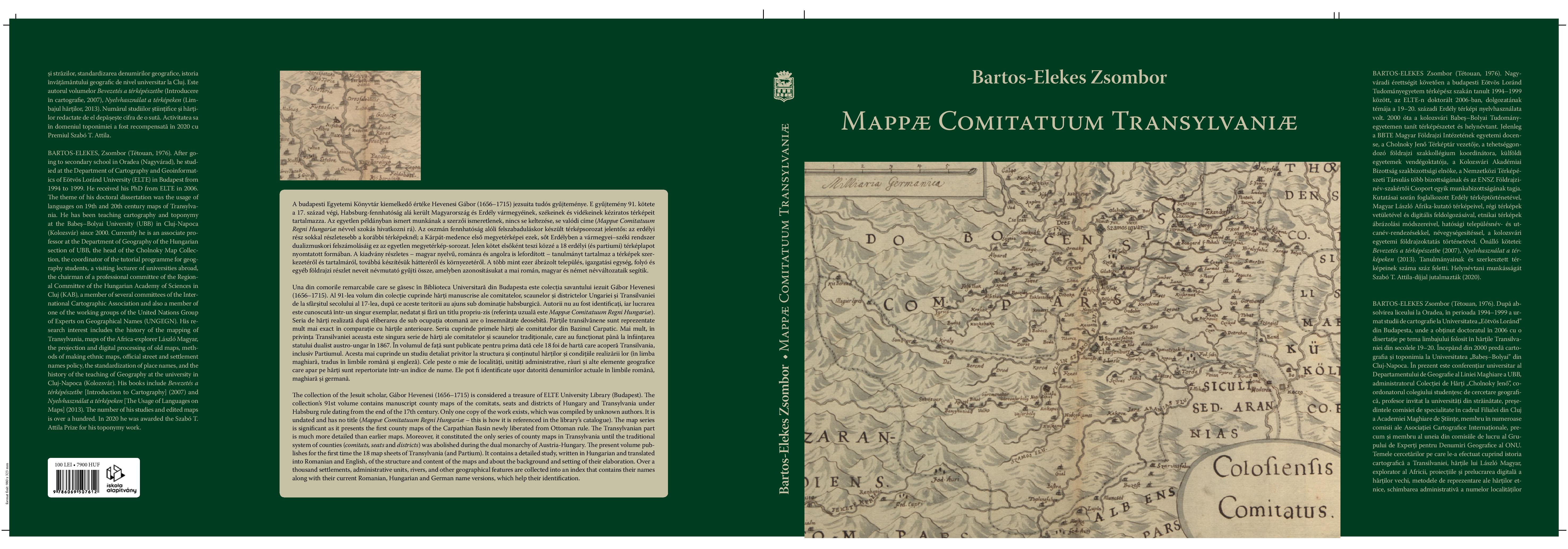 Mappae Comitatuum Transylvaniae | Bartos-Elekes Zsombor - 1 | YEO