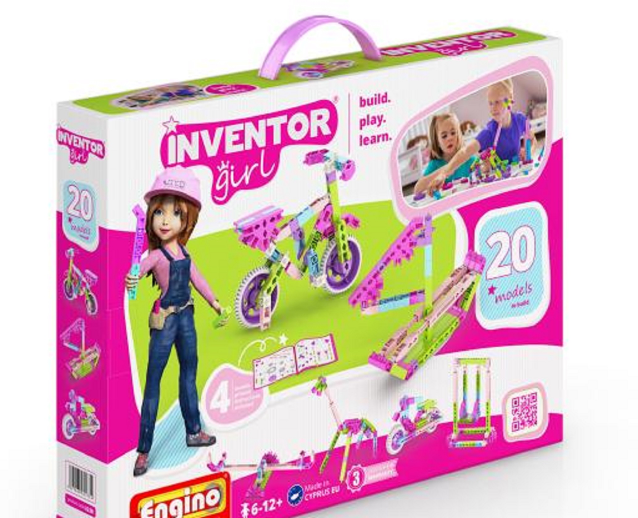 Set de constructie - Inventor Girls - 20 modele | Engino