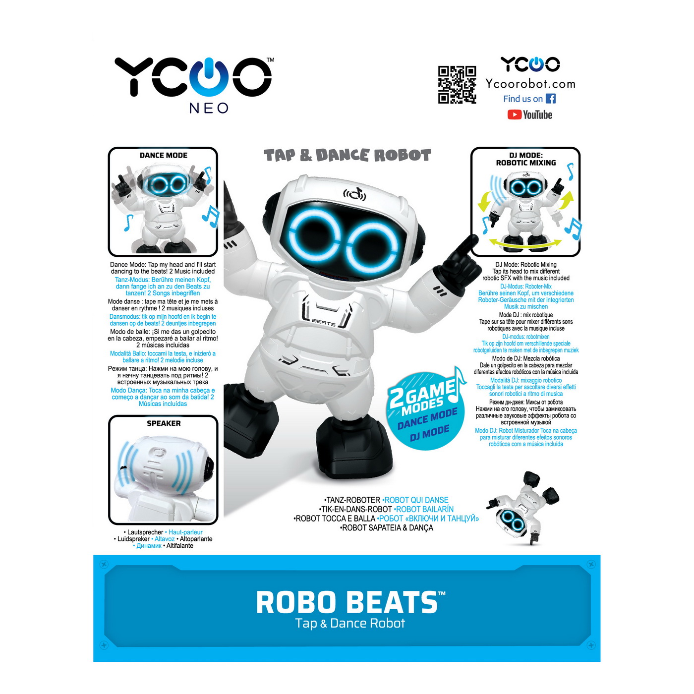 Jucarie interactiva - Robot Ycoo Neo: Robo Beats | Silverlit - 6 | YEO