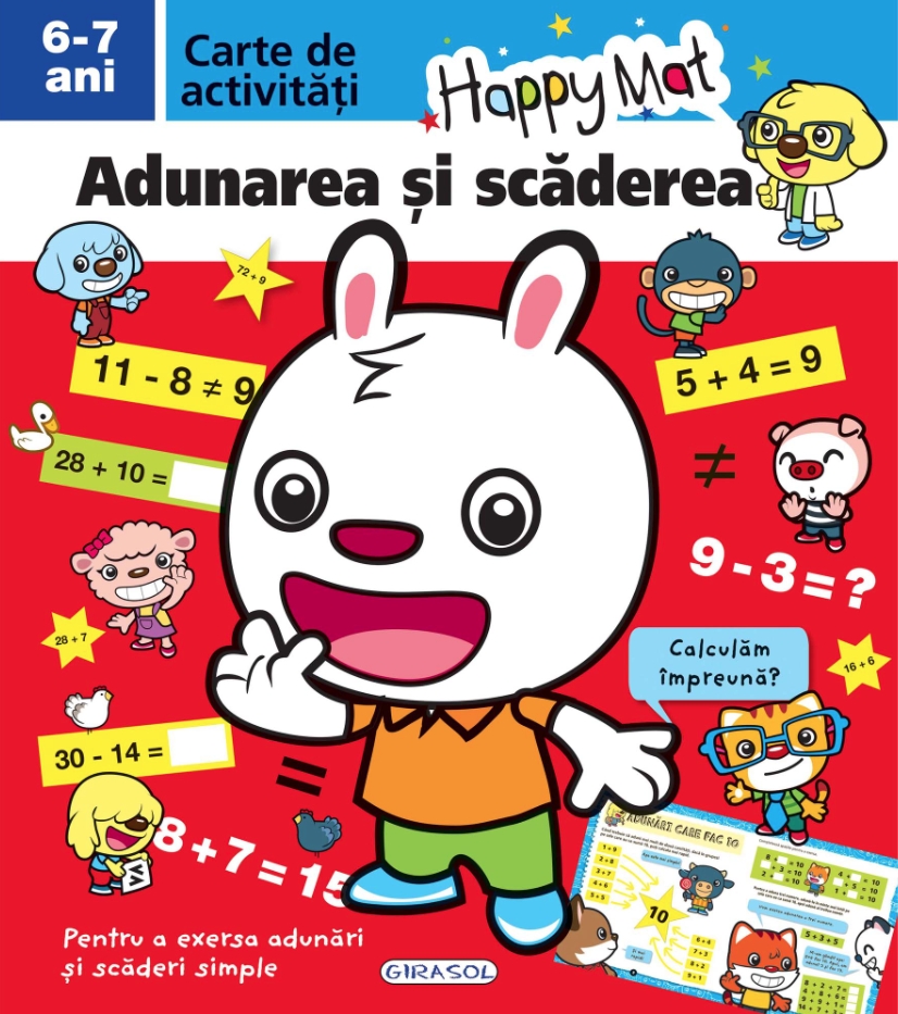 PDF Happy Mat – Adunarea si scaderea | carturesti.ro Carte