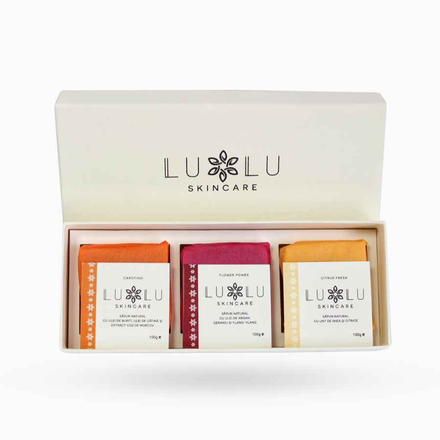 Set Sapunuri Carotino, Flower Power & Citrus Fresh | Lulu Skincare