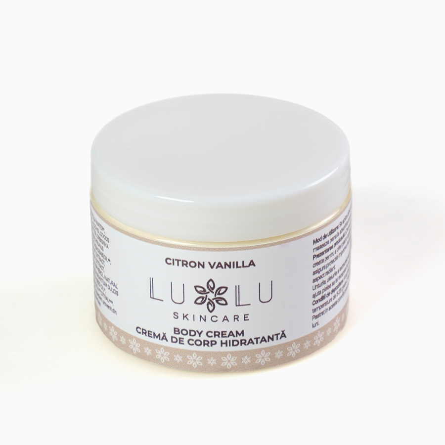 Crema de corp - Citron Vanilla | Lulu Skincare