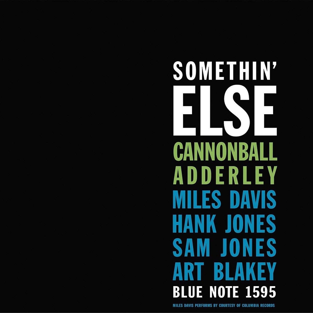 Somethin' Else (180g) - Vinyl | Cannonball Adderley