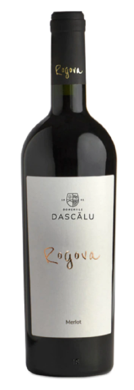 Vin rosu - Rogova, Merlot, sec, 2020 | Domeniile Dascalu