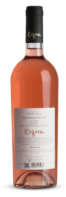 Vin rose - Rogova, Feteasca Neagra, sec, 2019 | Domeniile Dascalu - 1 | YEO