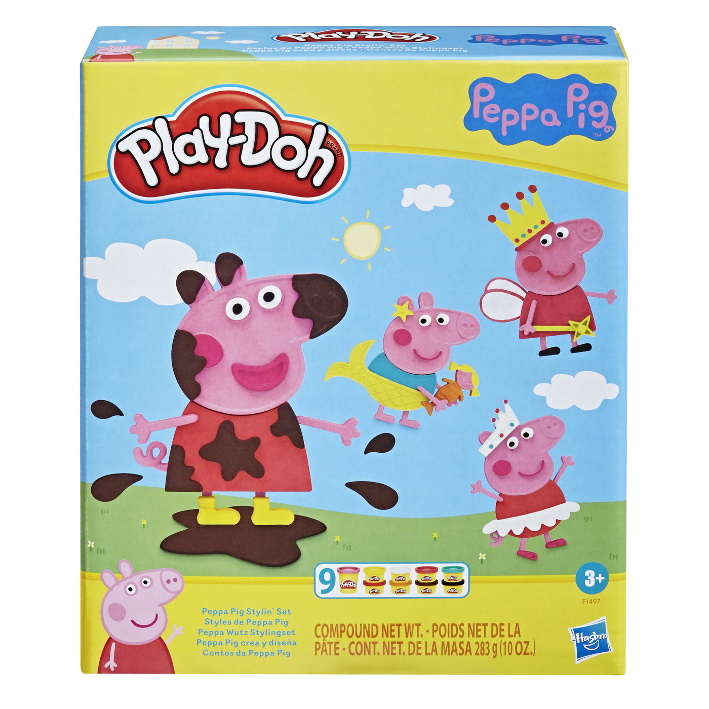 Set plastilina - Play-Doh: Pepa Pig Stylin\' Set | Hasbro - 3 | YEO