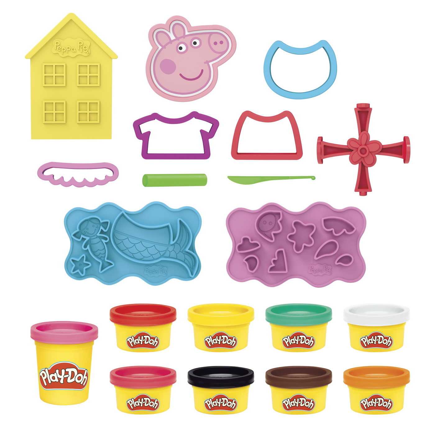 Set plastilina - Play-Doh: Pepa Pig Stylin\' Set | Hasbro