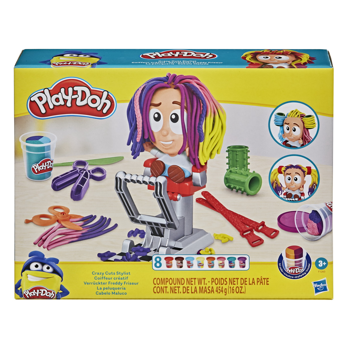 Set plastilina - Play-Doh: Crazy Cuts Stylist | Hasbro - 8 | YEO