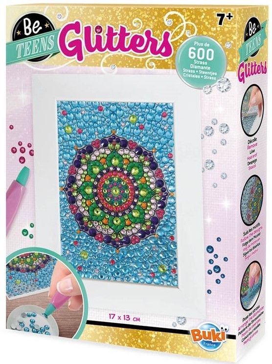 Set creatie - Glitters - Mandala | Buki - 2 | YEO