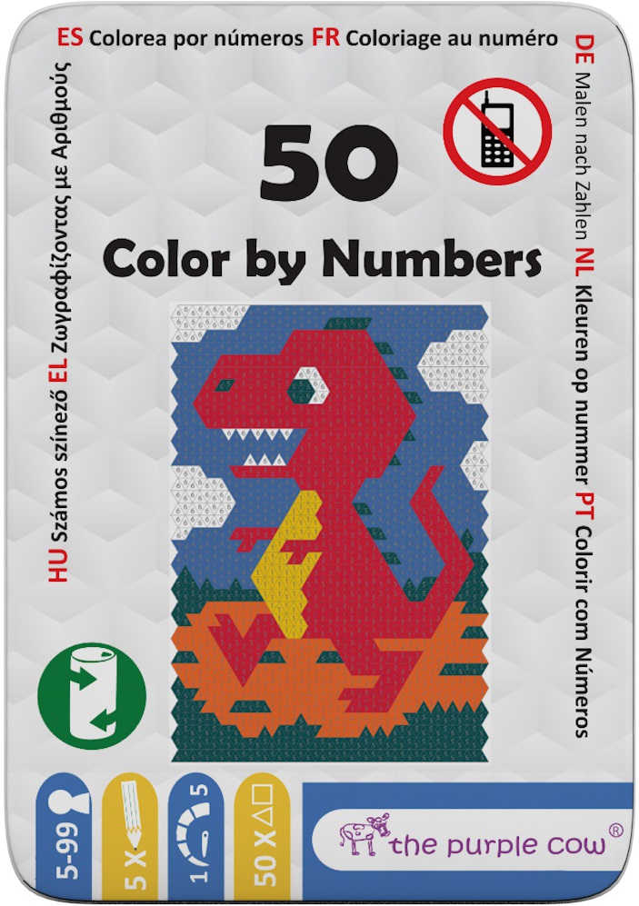 Joc - Fifty - Color By Numbers | The Purple Cow