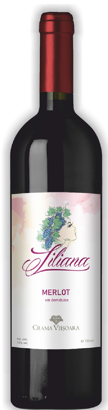  Vin rosu - Liliana, Merlot, demidulce | Crama Viisoara 