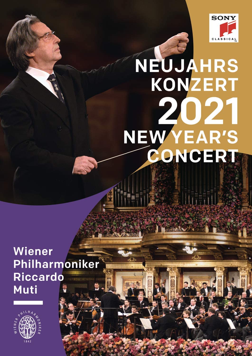 Neujahrskonzert / New Year’s Concert 2021 (DVD) | Wiener Philharmoniker, Riccardo Muti 2021 poza noua