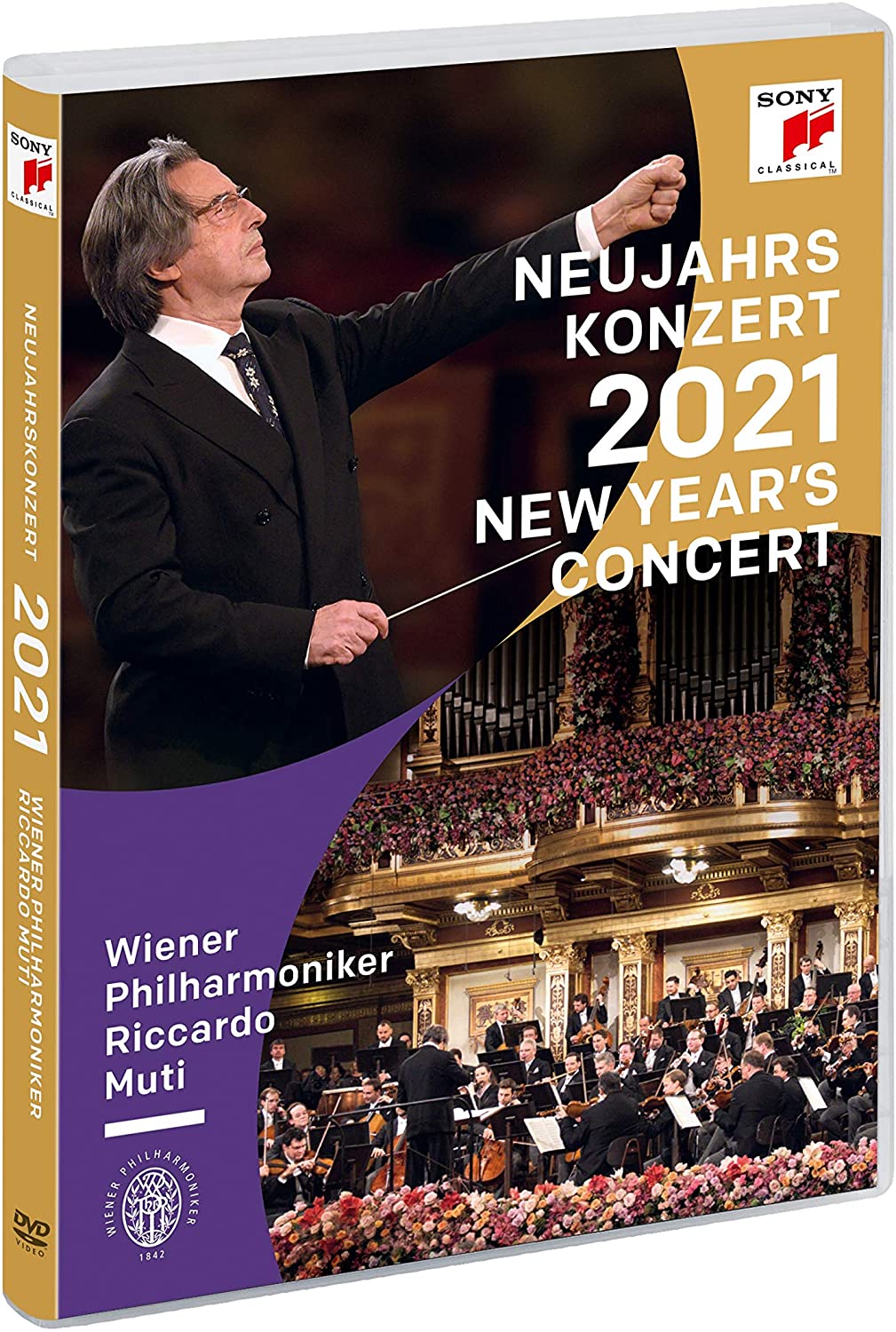 Neujahrskonzert / New Year\'s Concert 2021 (DVD) | Wiener Philharmoniker, Riccardo Muti - 1 | YEO