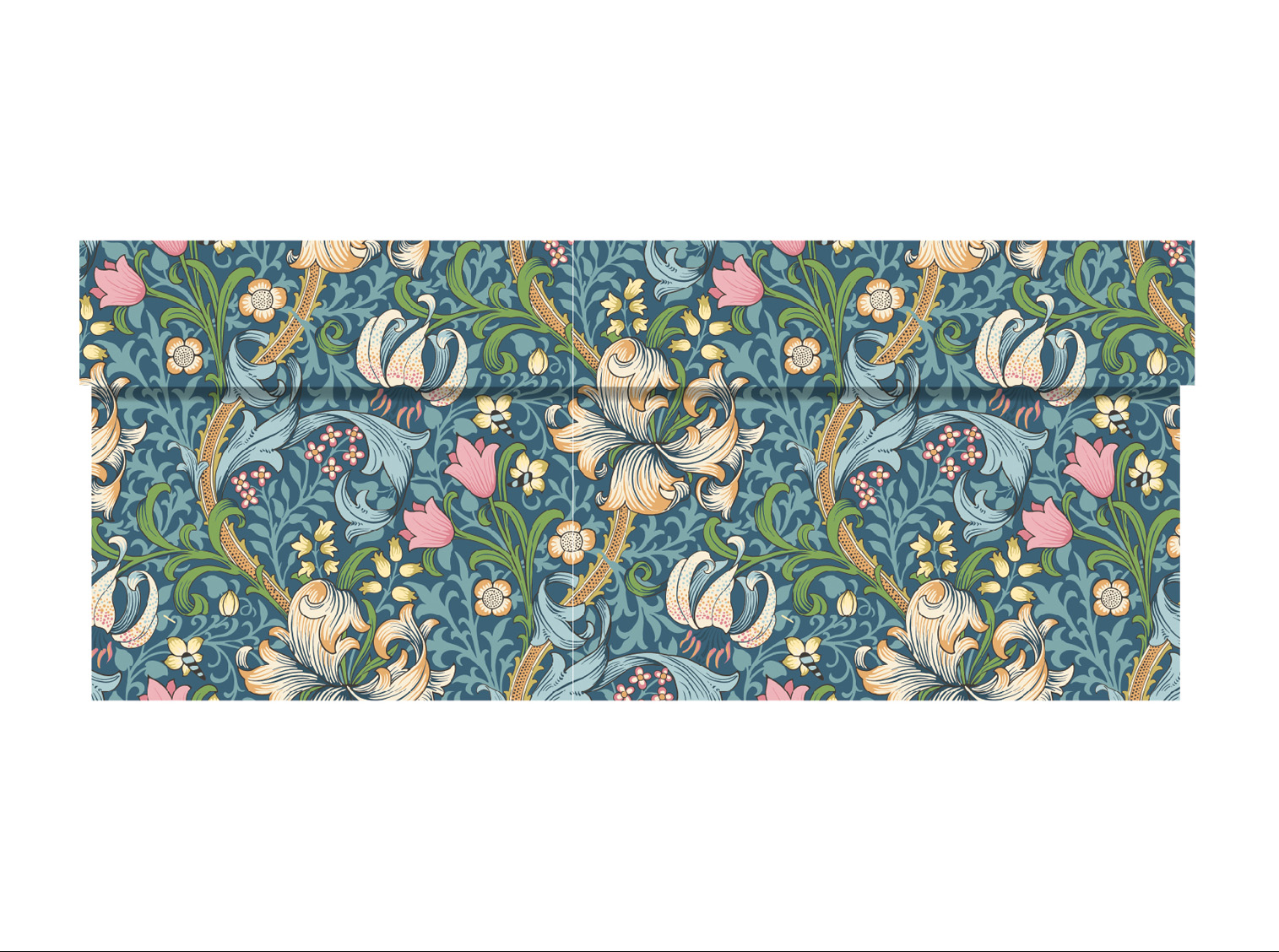 Cutie cadou - William Morris: Golden Lily, large box | Penny Kennedy