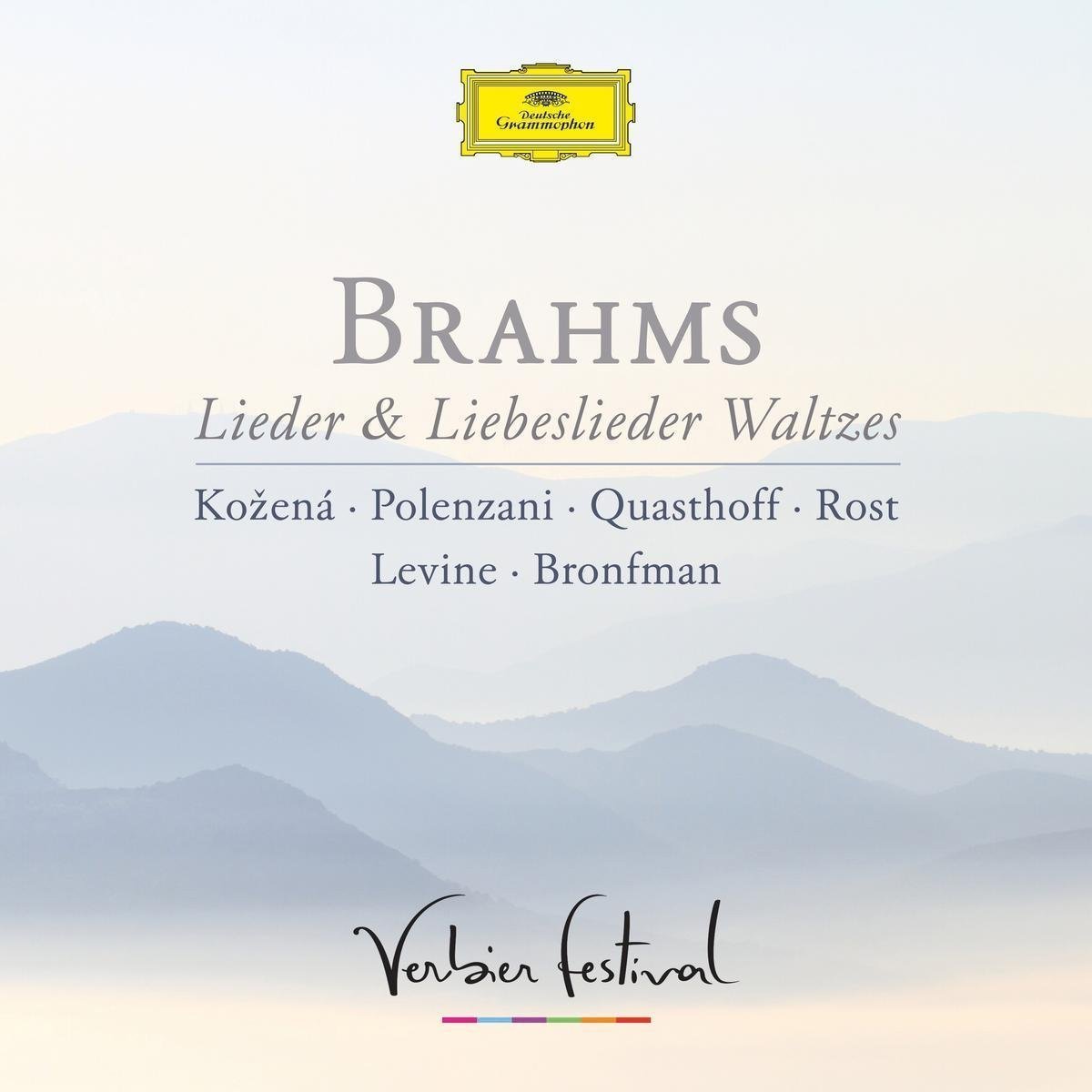 Brahms: Lieder, Liebeslieder & Waltzes | Andrea Rost, James Levine, Magdalena Kozena, Matthew Polenzani , Yefim Bronfman