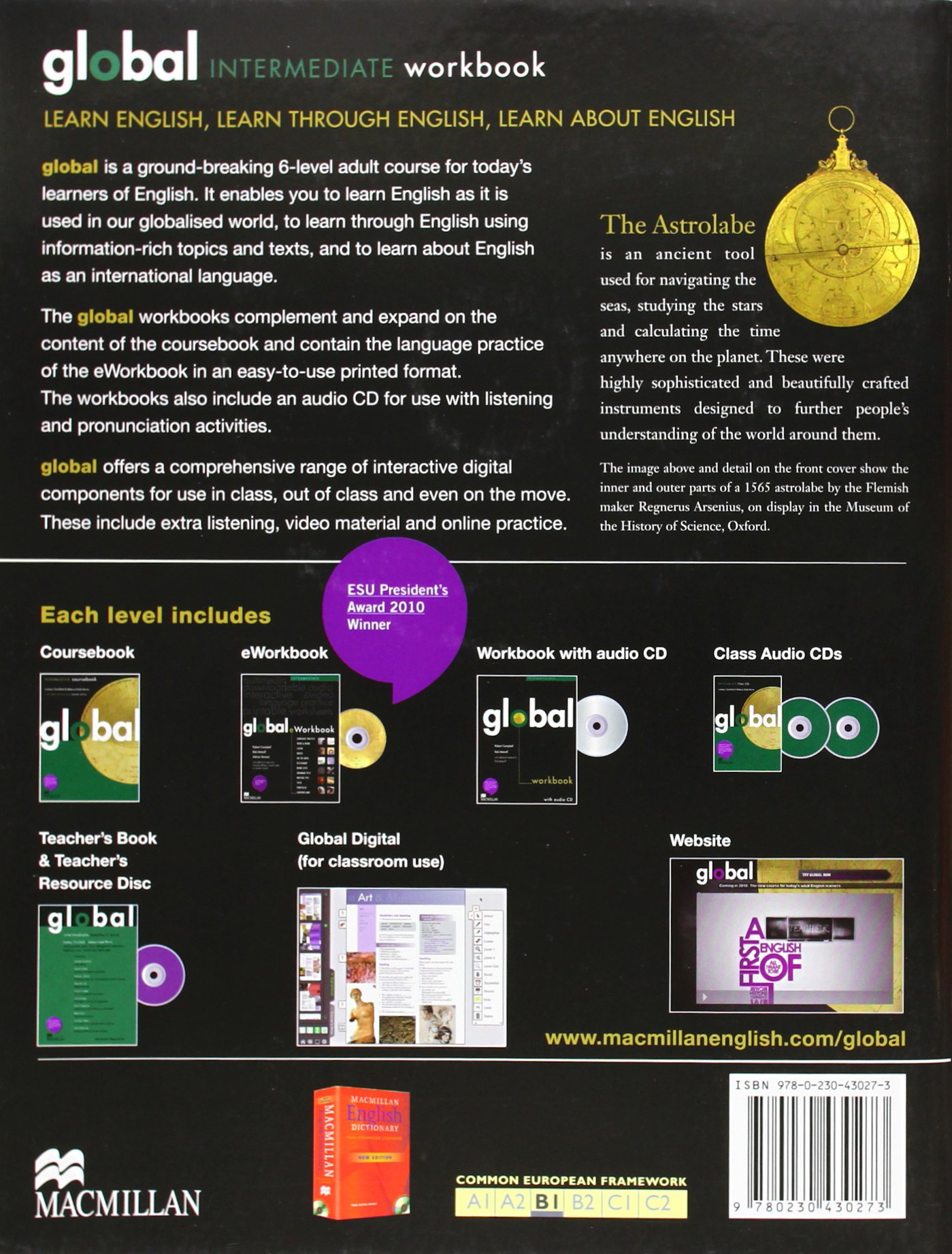 Global Intermediate Workbook + CD without Key | Robert Campbell, Rob Metcalf - 1 | YEO