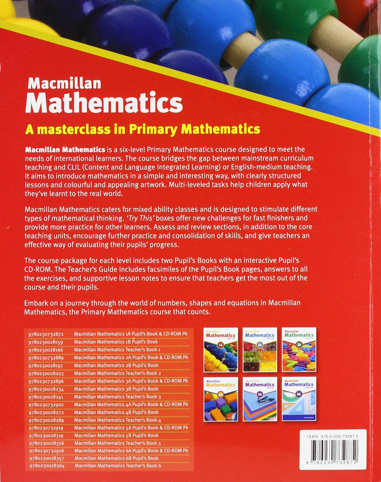 Macmillan Maths 1A Pupil\'s Book & CD-ROM PK | Paul Broadbent
