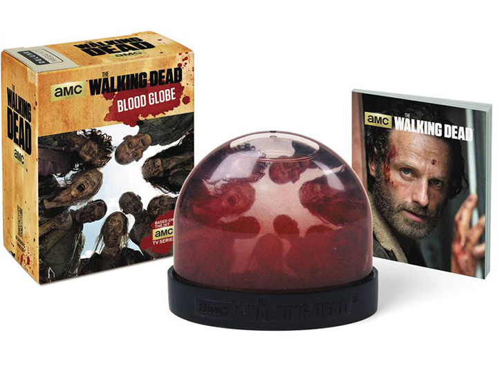 The Walking Dead Blood Globe Running Press Kits |