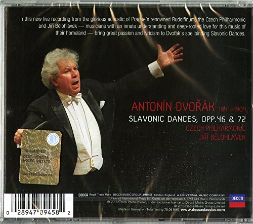 Dvorak: Slavonic Dances Opp. 46 & 72 | Jiri Belohlavek, Czech Philharmonic Orchestra
