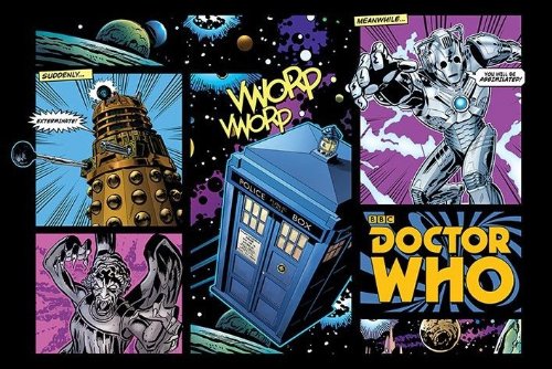 Poster maxi - Doctor Who Comic Layout | Pyramid International