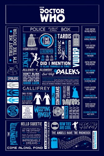 Poster maxi - Doctor Who Infographic | Pyramid International