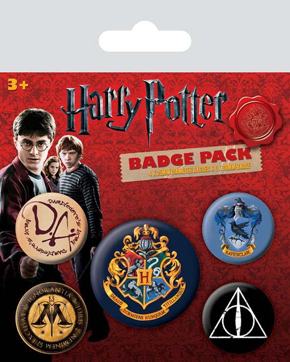 Set insigne - Harry Potter - Hogwarts | Pyramid International